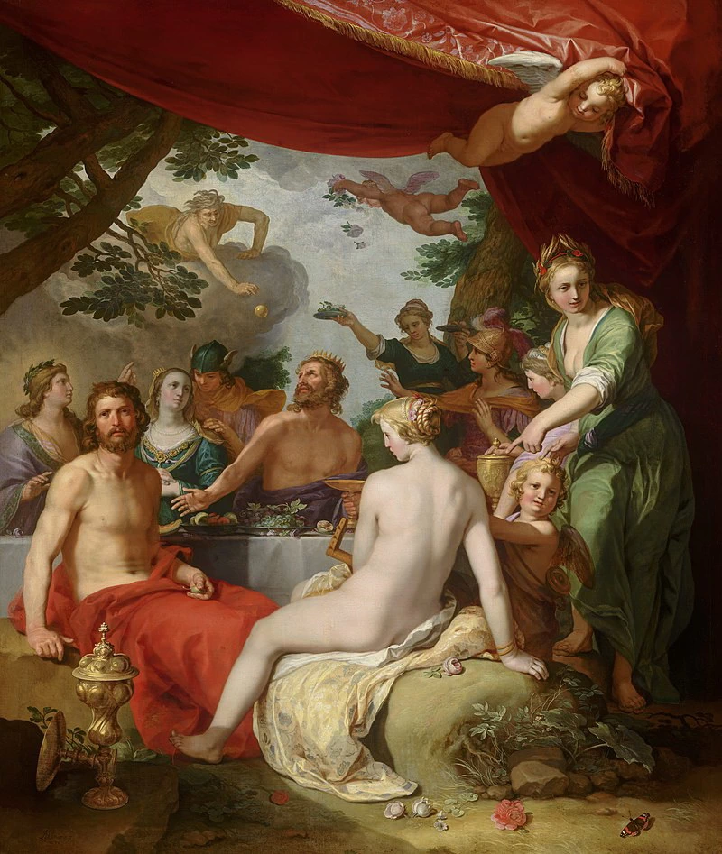 La festa degli dei alle nozze di Peleo e Teti - Mauritshuis